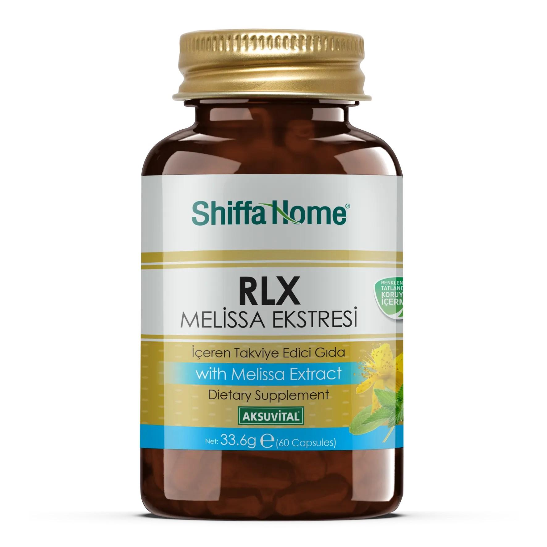 Shiffa Home RLX Melissa Ekstresi 33,6 Gr 60 Kapsül