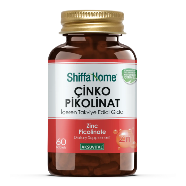 Shiffa Home Çinko Pikolinat 500 Mg 60 Kapsül