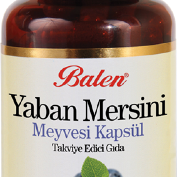 Balen Yaban Mersini Meyvesi Ekstraktı 375 Mg 90 Kapsül