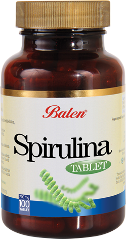 Balen Spirulina 740 Mg 100 Tablet