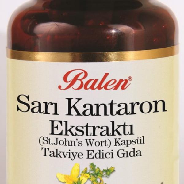 Balen Sarı Kantaron Ekstraktı 375 Mg 60 Kapsül