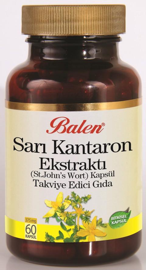 Balen Sarı Kantaron Ekstraktı 375 Mg 60 Kapsül