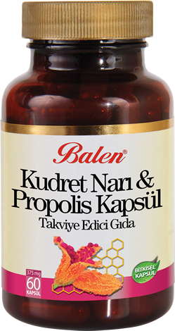 Balen Kudret Narı & Propolis 375 Mg 60 Kapsül