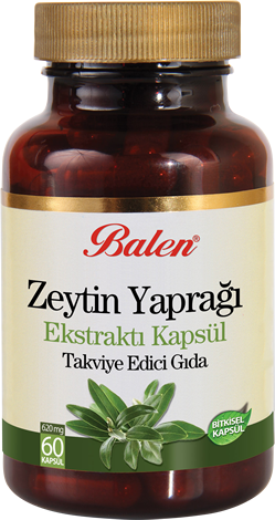 Balen Zeytin Yaprağı Ekstraktı 620 Mg 60 Kapsül