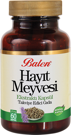 Balen Hayıt Meyvesi Ekstraktı 375 Mg 60 Kapsül