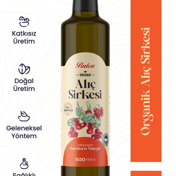 Balen Organik Alıç Sirkesi 500 ML