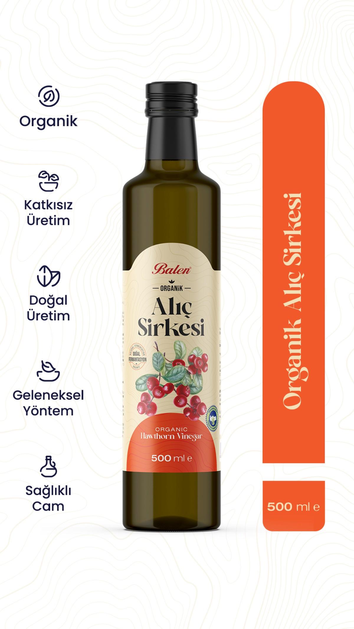 Balen Organik Alıç Sirkesi 500 ML