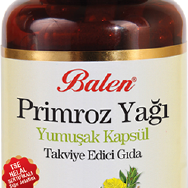 Balen Primroz Yağı 650 Mg 90 Yumuşak Kapsül