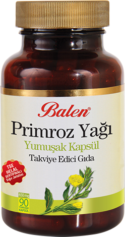 Balen Primroz Yağı 650 Mg 90 Yumuşak Kapsül