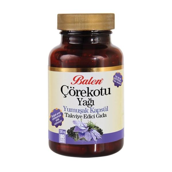 Balen Çörekotu Yağı 1380 Mg 80 Kapsül