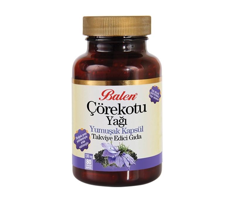 Balen Çörekotu Yağı 1380 Mg 80 Kapsül