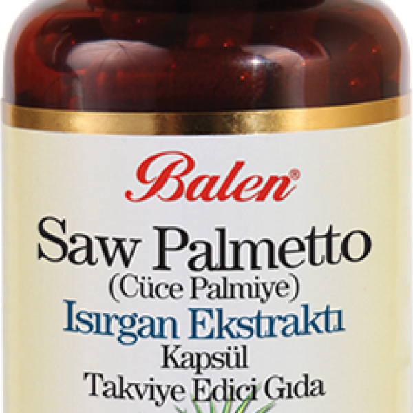 Balen Saw Palmetto Cüce Palmiye Isırgan Ekstraktı 375 Mg 60 Kapsül