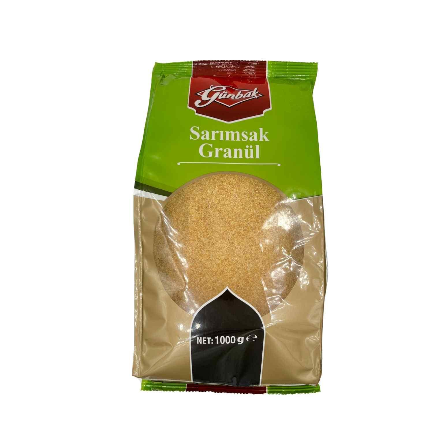 Günbak Sarımsak Granül Paket 1 Kg