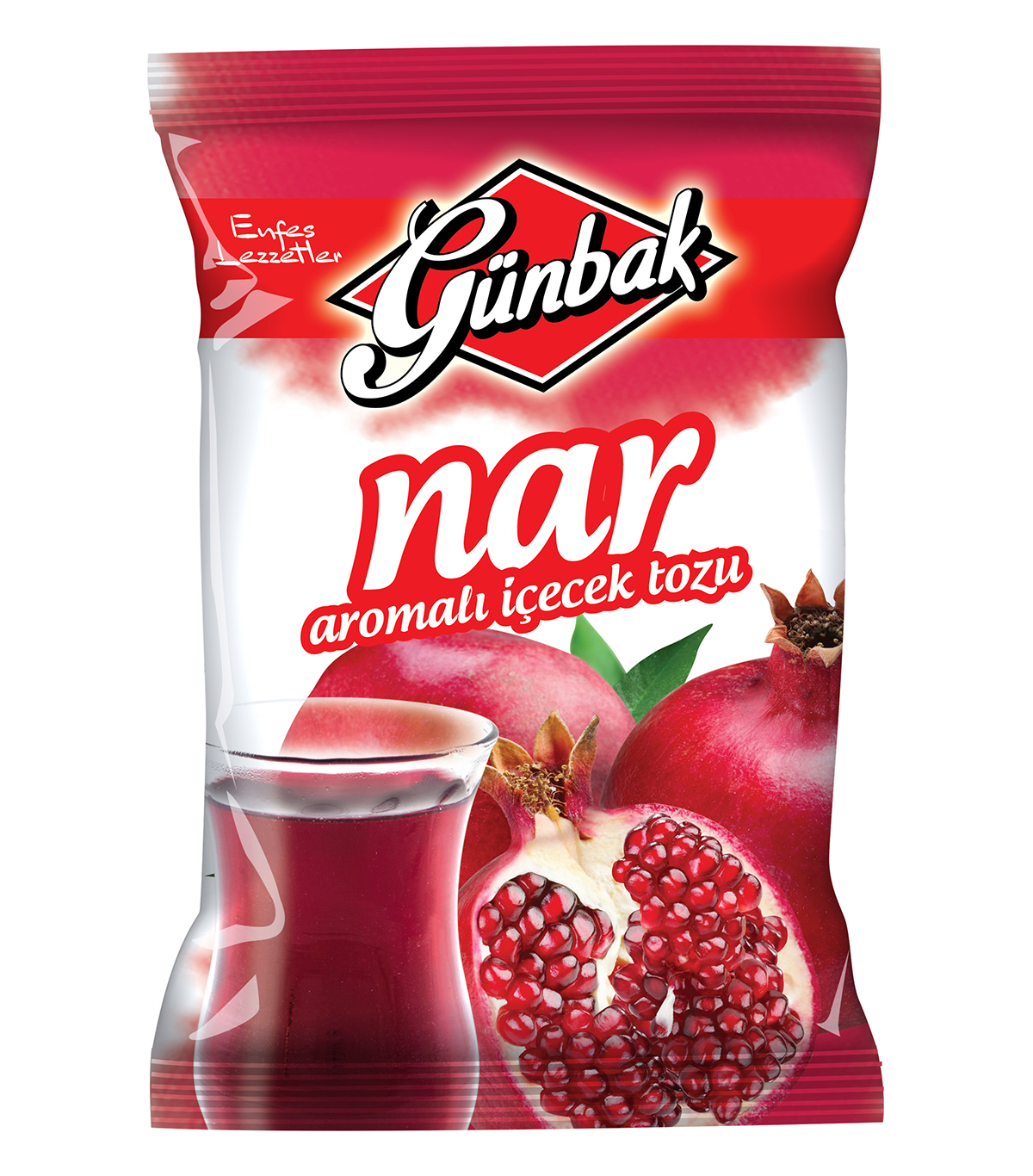 Günbak Nar Aromalı İçecek Tozu 250 Gr
