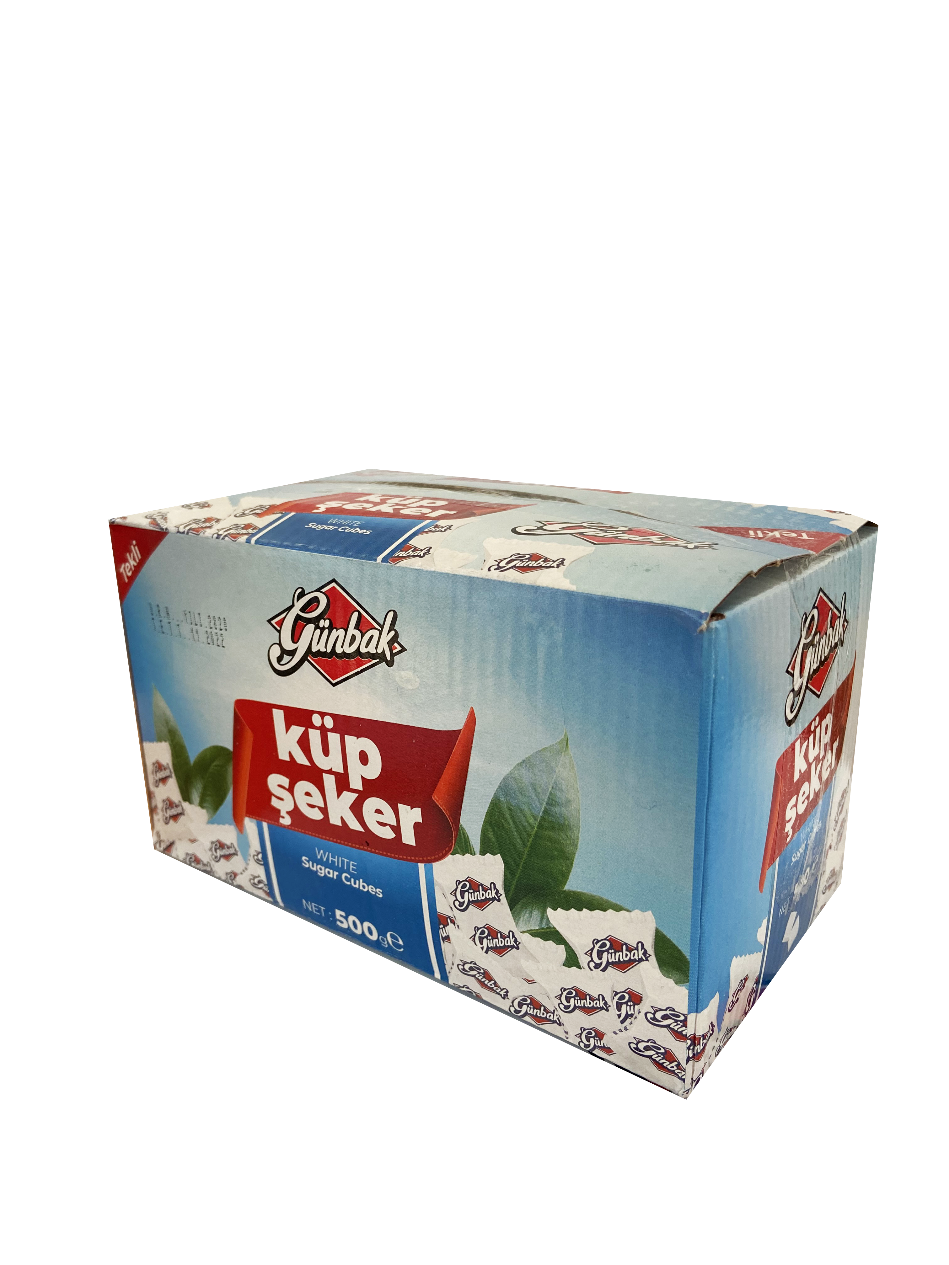 Günbak Tek Sargılı Küp Şeker Kutu 500 Gr