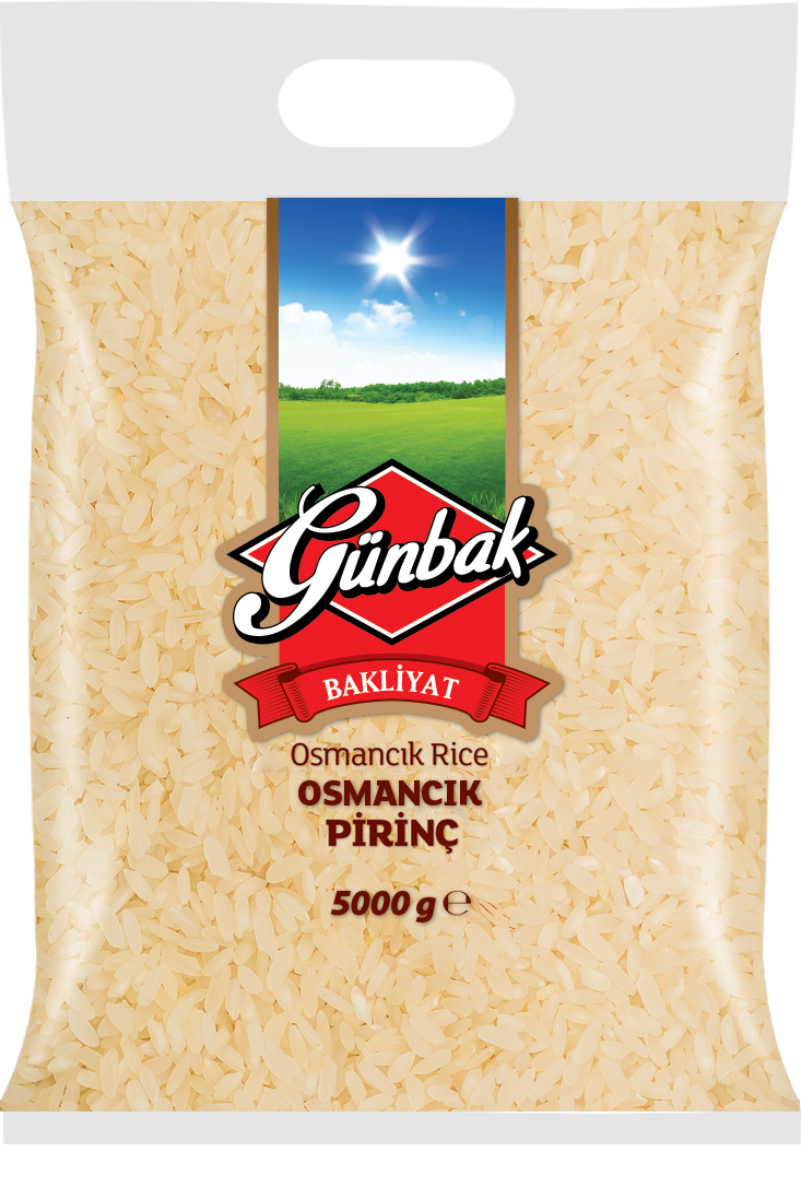 Günbak Osmancık Pirinç Dökme 5 Kg