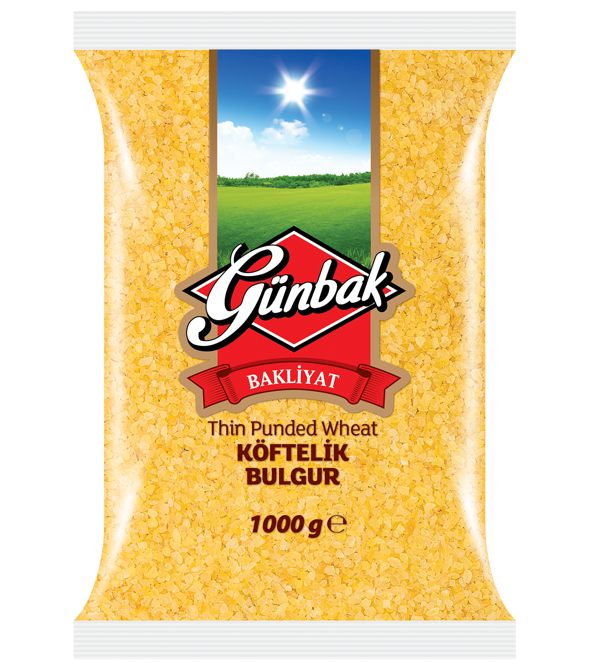Günbak Köftelik Bulgur Paket 1 Kg
