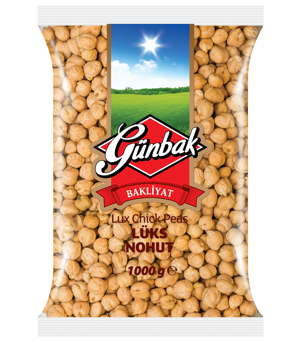 Günbak Lüks Nohut Paket 1 Kg
