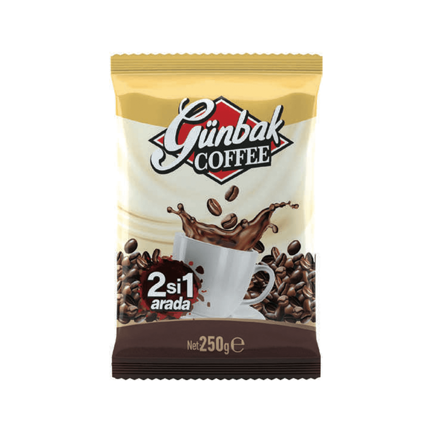 Günbak 2si1 Arada Sade Koli 250 Gr X 12 Adet