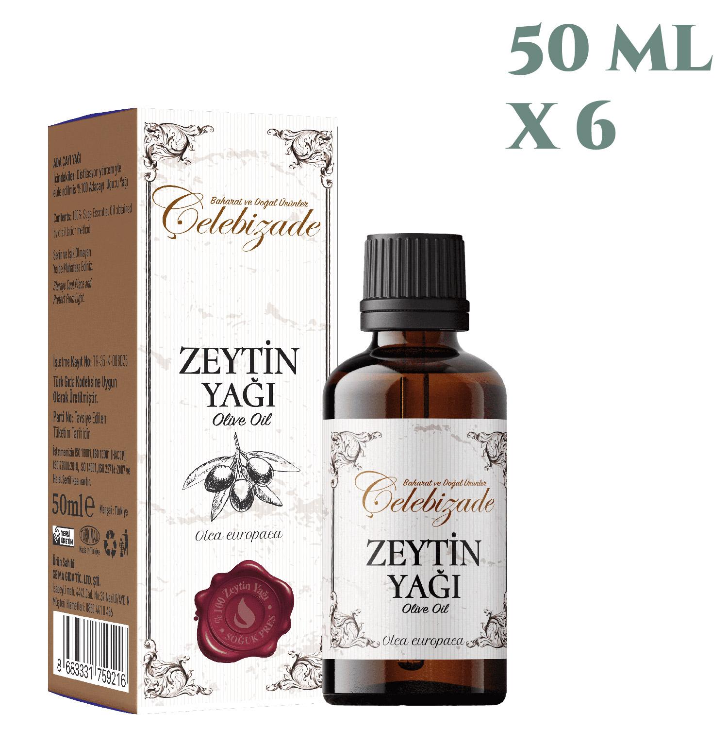 Çelebizade Zeytinyağı 50 ML X 6 Adet