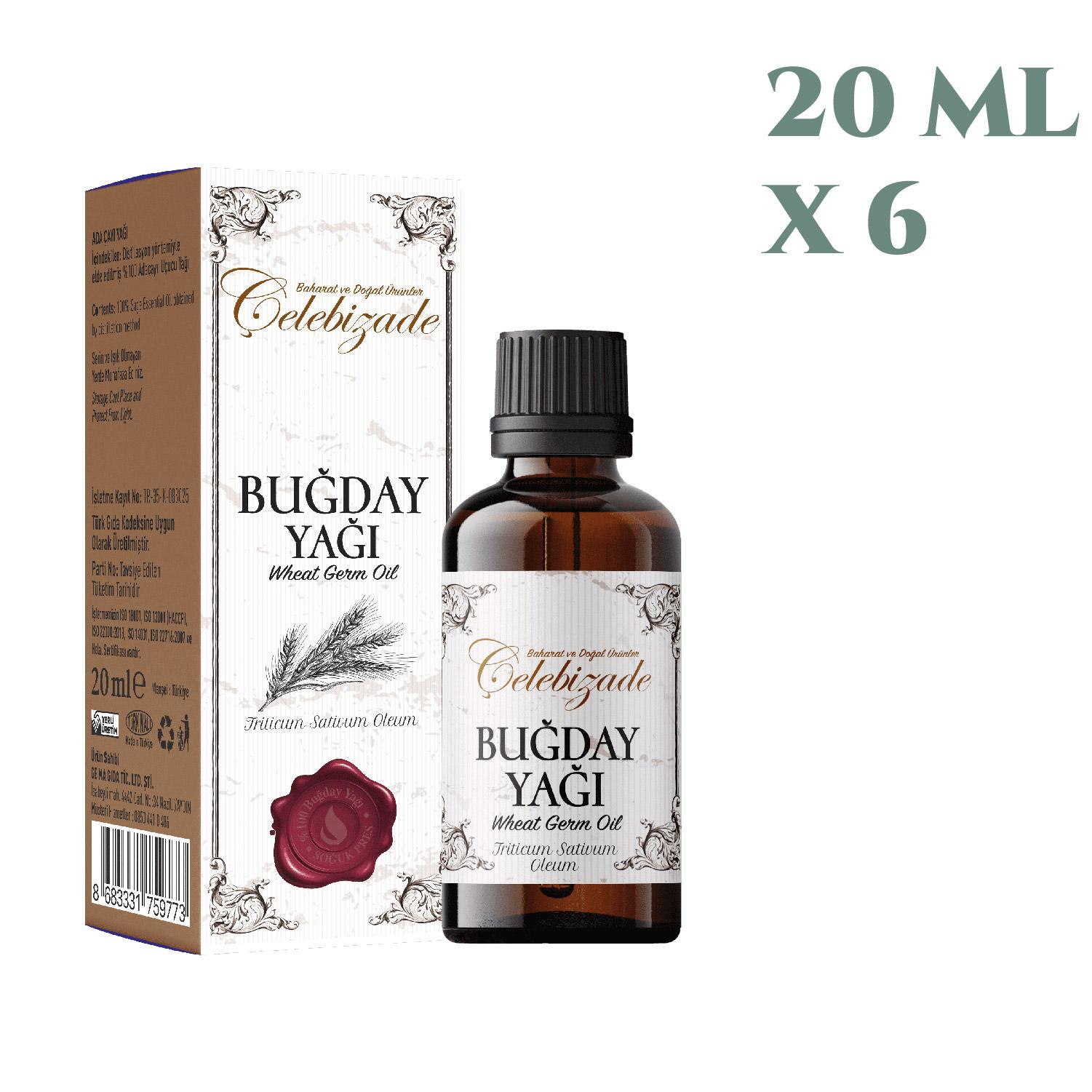 Çelebizade Buğday Yağı 20 ML X 6 Adet