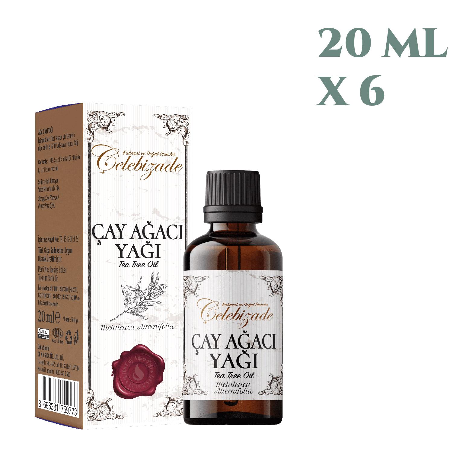 Çelebizade Çay Ağacı Yağı 20 ML X 6 Adet